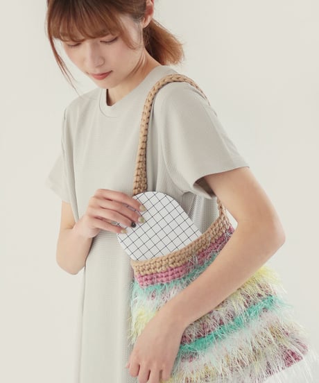 東海えりかさんデザイン "summer fur bag " のkit