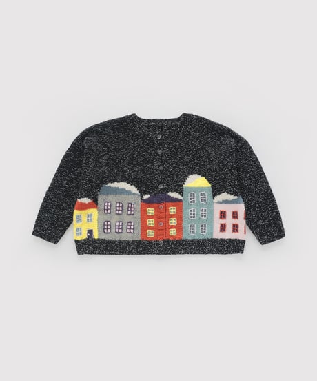 東海えりかさんデザイン 『snowy night cardigan』のkit