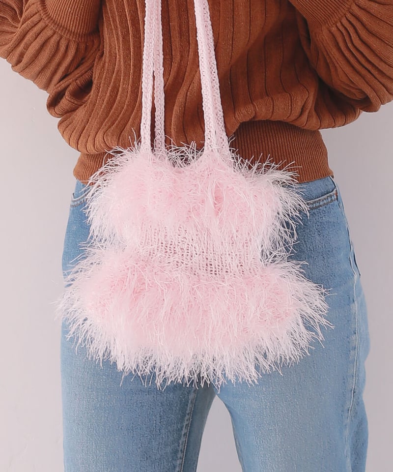 ショルダーバッグ・ポシェット VAIN SOFT BEADS EMBROIDERED わたげポシェットのkit | itoito