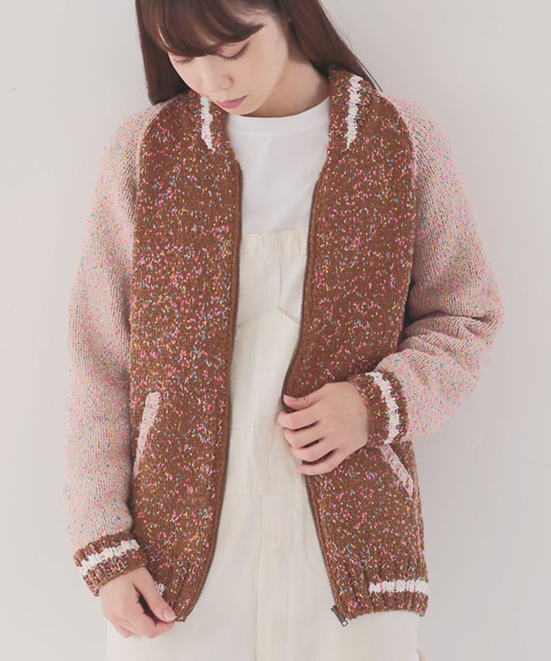 東海えりかのカラーワーク」スタジアムジャンパーの糸kit | itoito