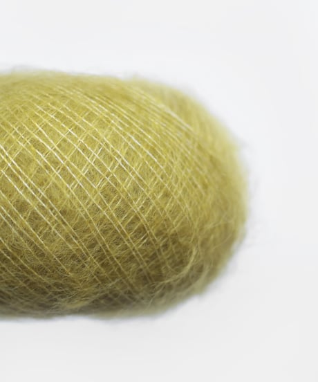 silk mohair striped pull のkit