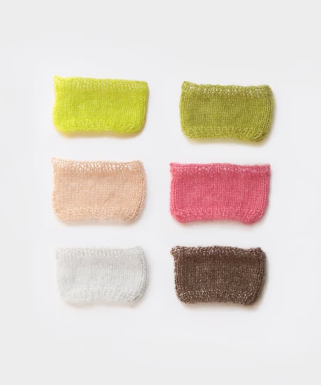 silk mohair striped pull のkit