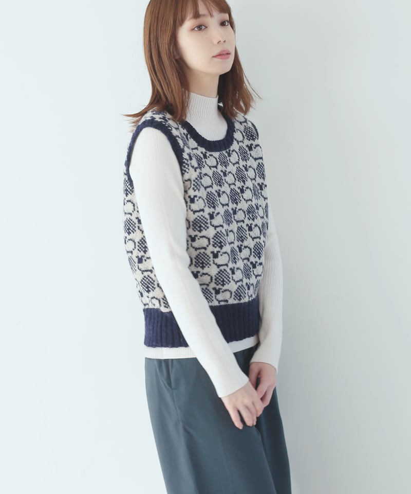 sheep and tree vestのkit | itoito