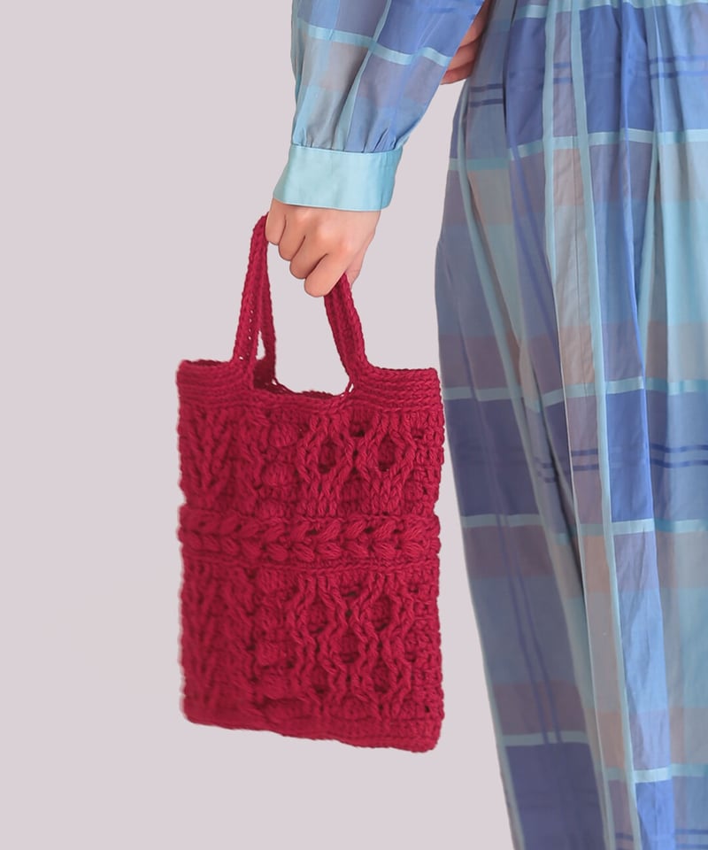 バッグ Natsuki 編み図のみ：Twinkle bag(トゥインクルバッグ) | natsuki knit.