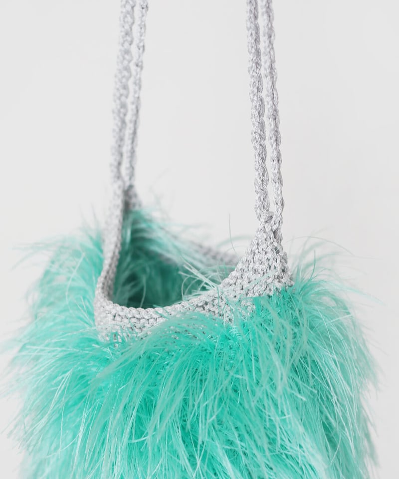 River island feather discount bag