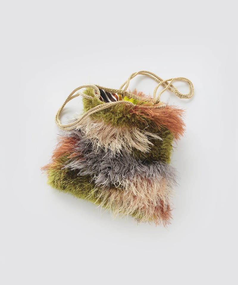 東海えりかさんデザイン 『camouflage fur bag』のキット | itoito