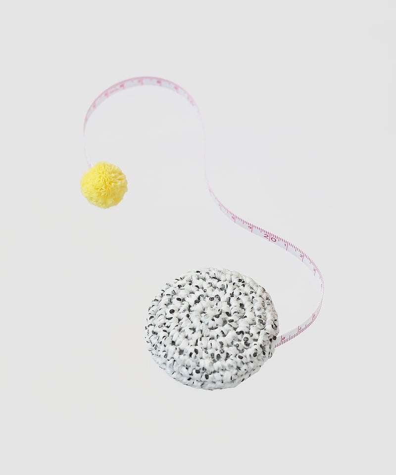 ポンポンの付いたコースター polka dot w ver. のkit | itoito