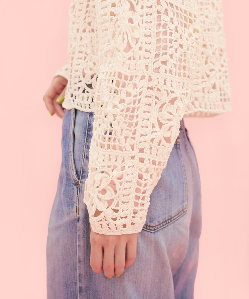 フラワーレースカーディのkit | itoito