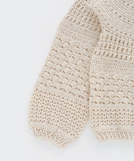 きれいなレースのカーディガン  (cotone lily バージョン) の kit