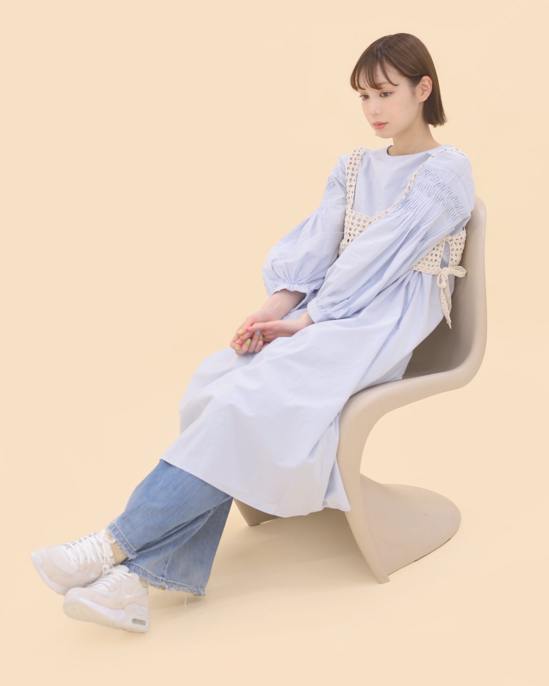 Litmus KISIDAMIKI ドットビスチェ　【ビスチェのみの販売です】 KISHIDAMIKI ハーフビスチェlitmus 【公式通販】