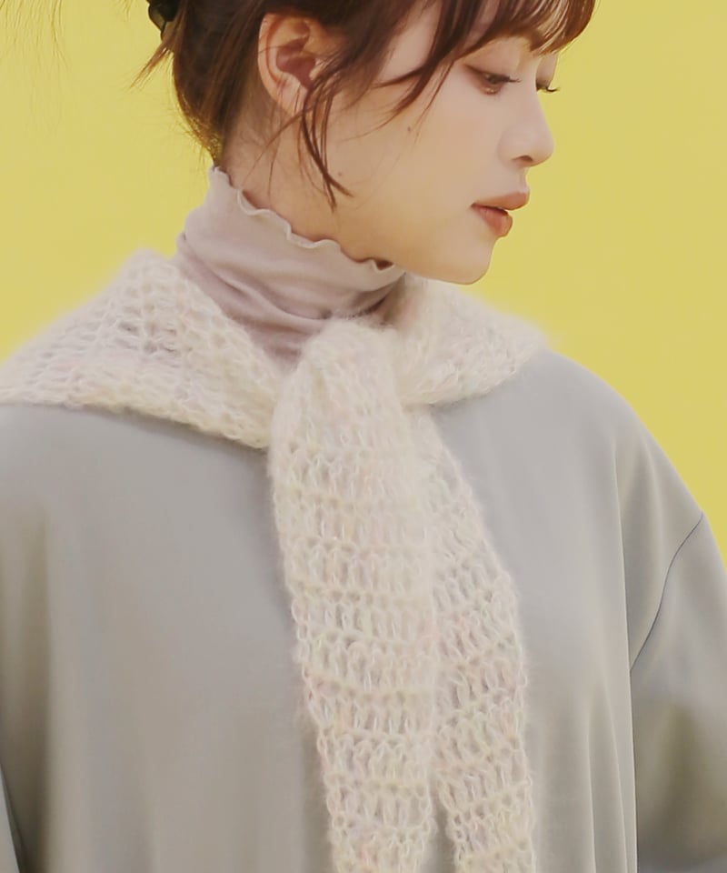 ふわふわフードスカーフのkit | itoito