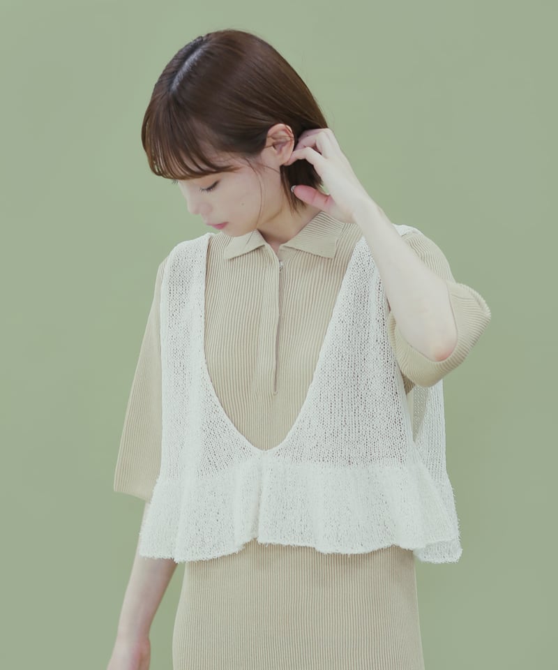 エッジペプラムニットのkit | itoito