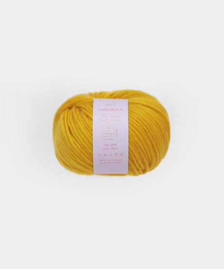 「東海えりかのカラーワーク」フラワーベストの糸kit　掲載のカラー(off white)