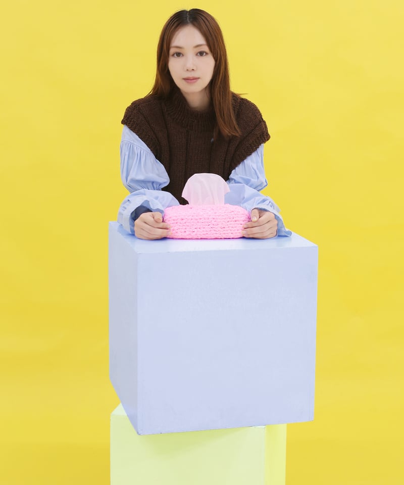 tissue cover pink ! のkit | itoito