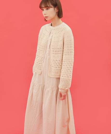 きれいなレースのカーディガン  (cotone lily バージョン) の kit