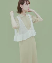 エッジペプラムニットのkit