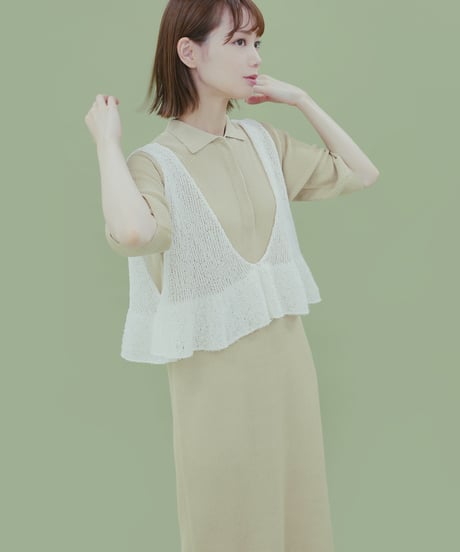エッジペプラムニットのkit