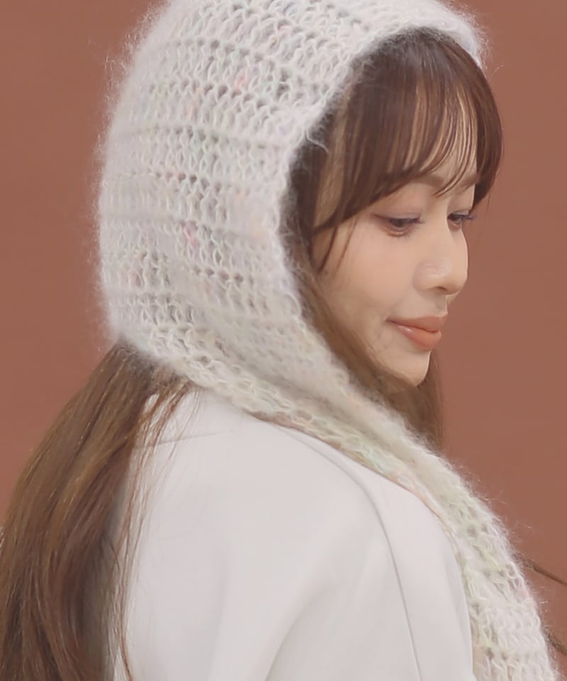 ふわふわフードスカーフのkit | itoito