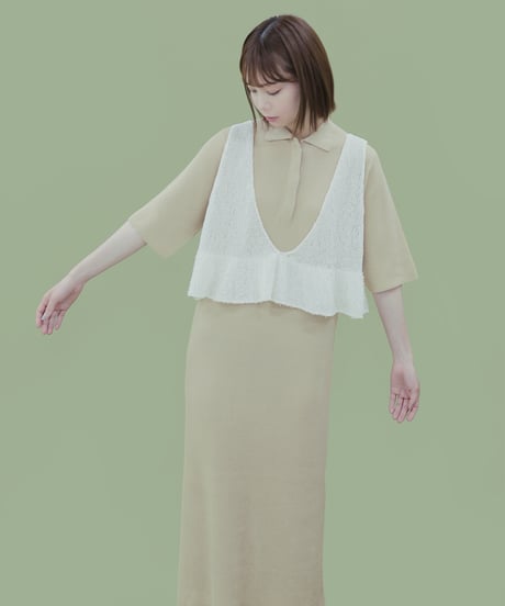 エッジペプラムニットのkit