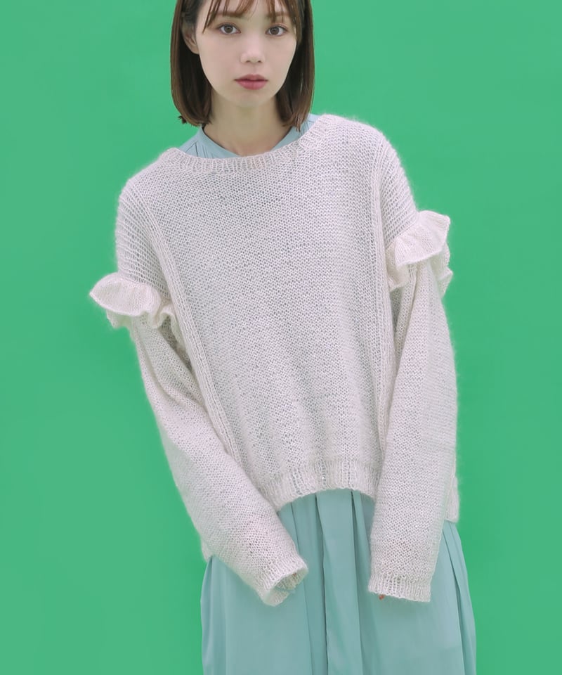 フリルトリムプルオーバーのkit | itoito