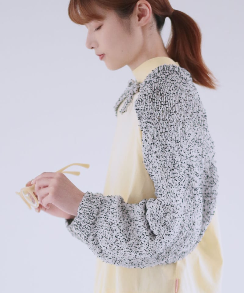 KIJUN SOPHIE Bolero Cardigan アイボリー
