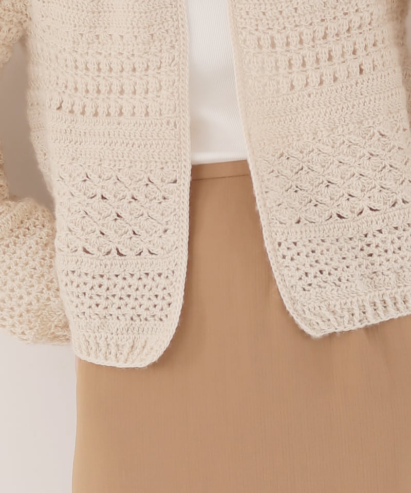 きれいなレースのカーディガンのkit | itoito