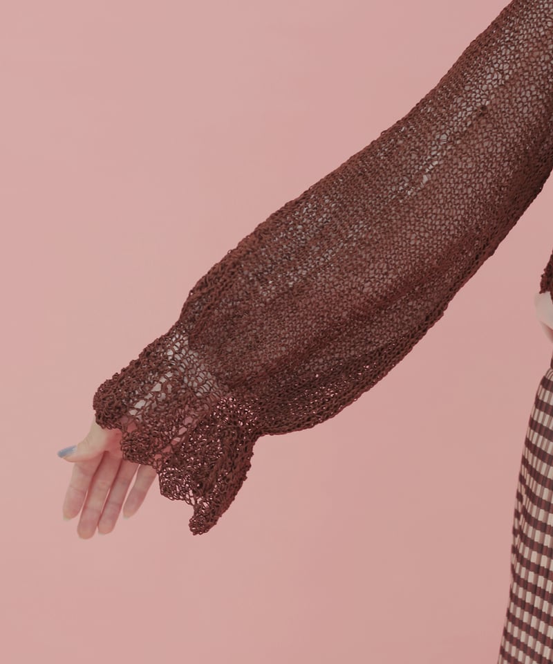 needle ジグザグパターン カーディガン needle ジグザグパターン カーディガン