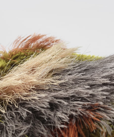 東海えりかさんデザイン 『camouflage fur bag』のキット