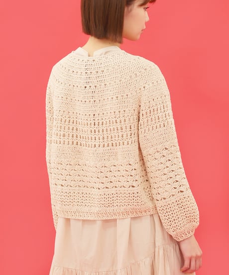 きれいなレースのカーディガン  (cotone lily バージョン) の kit
