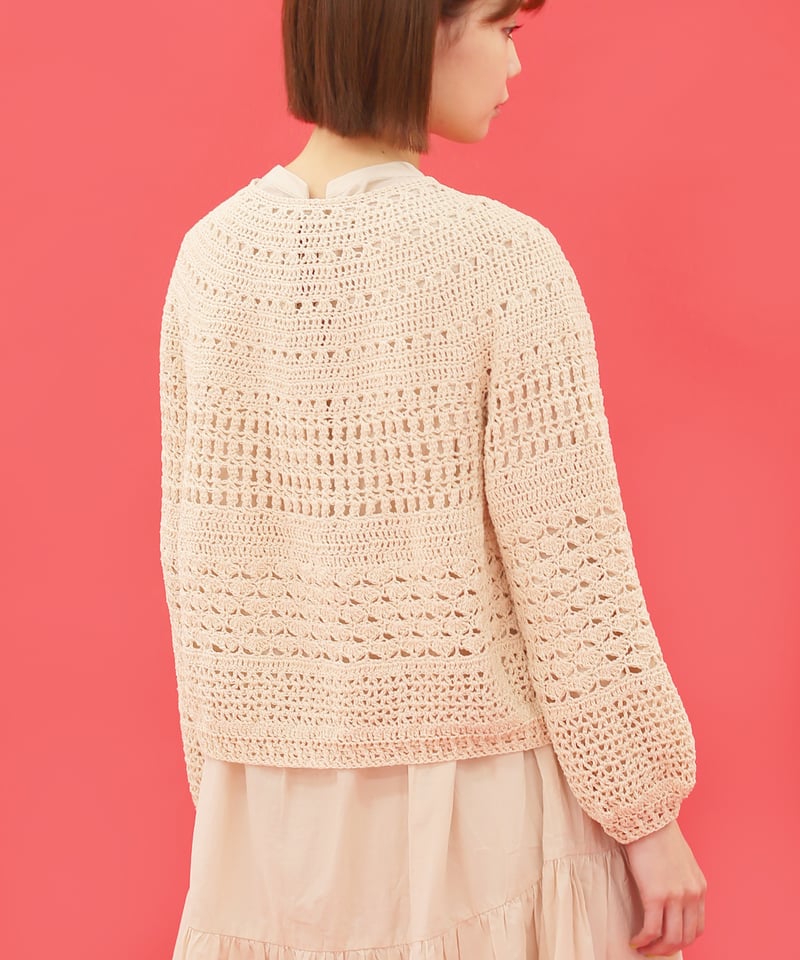 きれいなレースのカーディガン (cotone lily バージョン) の kit | itoito