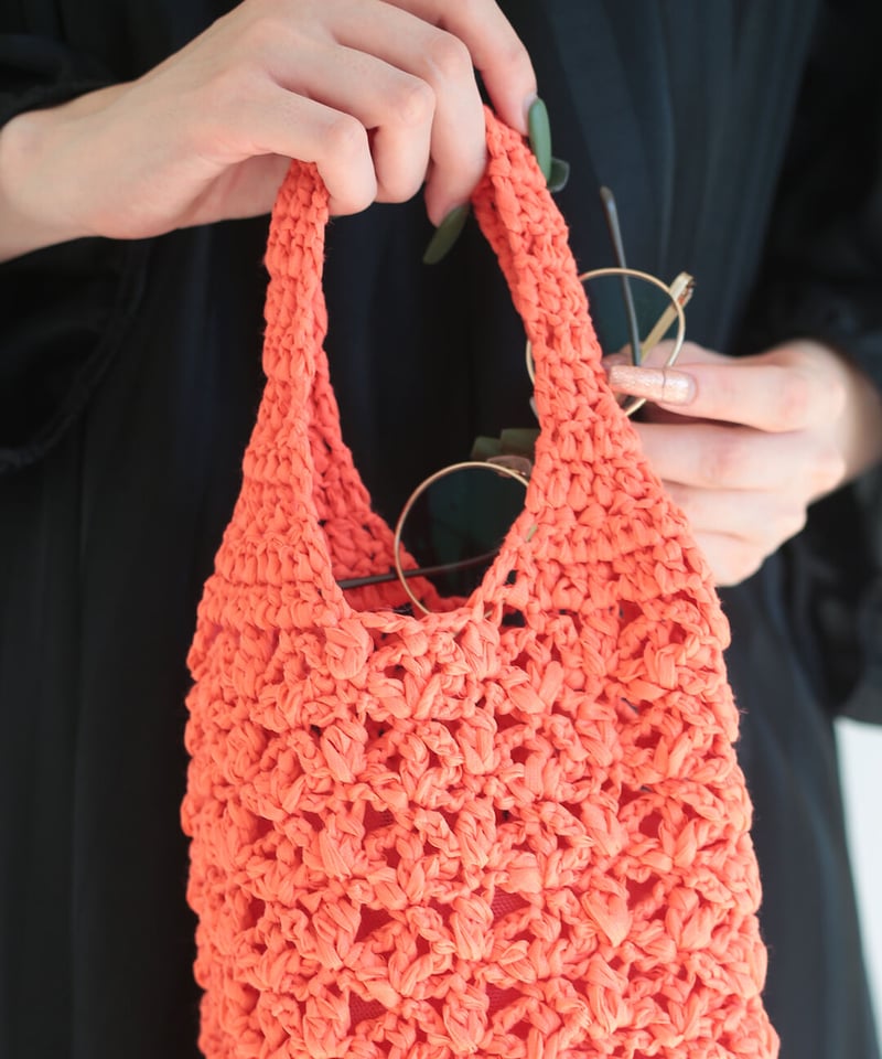 透かし模様のバッグ (単色使い）のkit | itoito