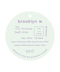 brooklyn w の説明です。