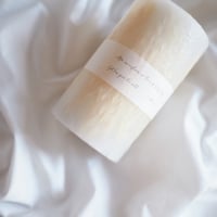 パンパスグラスのランタンキャンドル