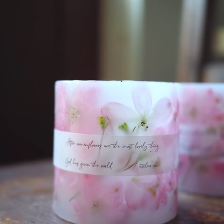 Botanical Lantern Candle  デルフィーム
