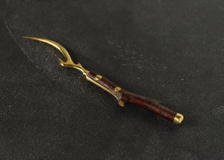 調和｜真鍮と枝ピック・Chouwa (Harmony) | Brass and Natural Branch | Pick #11