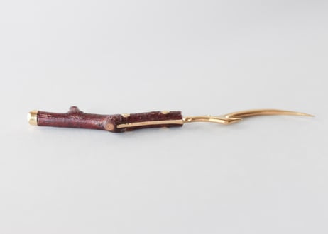 調和｜真鍮と枝ピック・Chouwa (Harmony) | Brass and Natural Branch | Pick #11