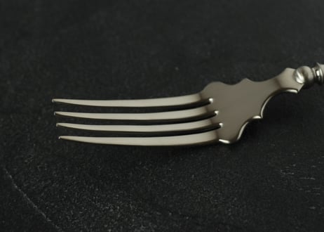 クラウン フォーク  | ブラックウォルナット | 洋白 | テーブルフォークCrown Fork | Black Walnut | Nickel Silver | Table Fork #18
