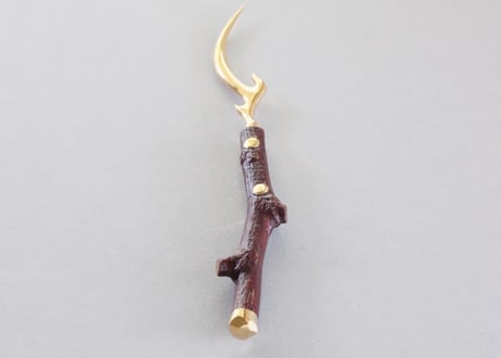 調和｜真鍮と枝ピック・Chouwa (Harmony) | Brass and Natural Branch | Pick #11