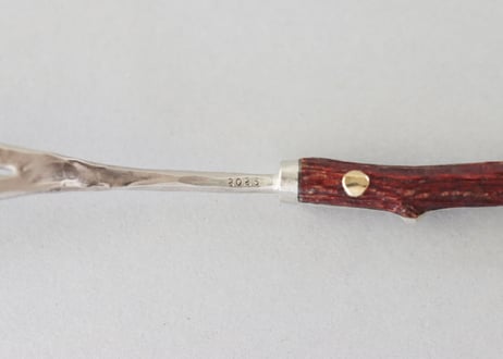 調和｜洋白と枝フォーク・Chouwa (Harmony) | Nickel Silver and Branch | Fork #10