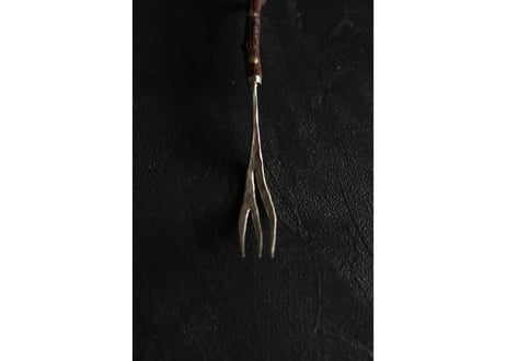 調和｜洋白と枝フォーク・Chouwa (Harmony) | Nickel Silver and Branch | Fork #10