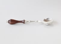 クラウン スプーン  | ブラックウォルナット | 洋白 | テーブルスプーン Crown Spoon | Black Walnut | Nickel Silver | Table Spoon #17