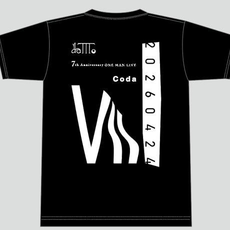 7th Anniversary Coda Tシャツ