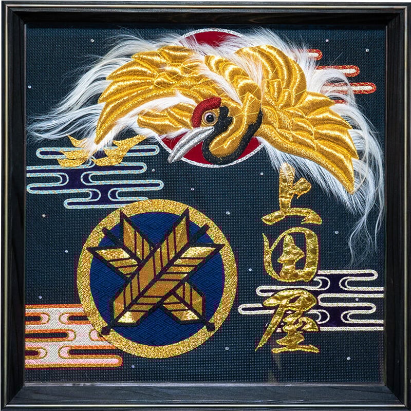 V436厳選西陣　総刺繍金駒刺繍　花鳥古典文　枯草色　太鼓柄高級美術正絹袋帯 西陣袋帯の花鳥文様が素敵 V436厳選西陣 総刺繍金駒刺繍 花鳥