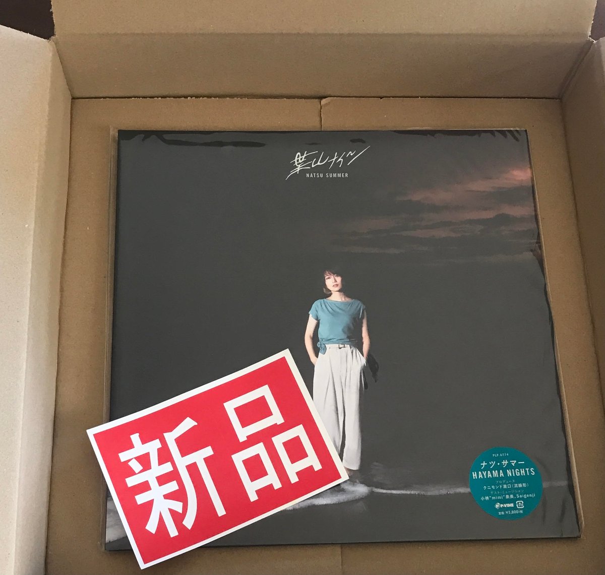 美品　ナツサマー　LP LPレコード【 NATSU SUMMER / 葉山ナイツ】アナログレコード | Mizunor
