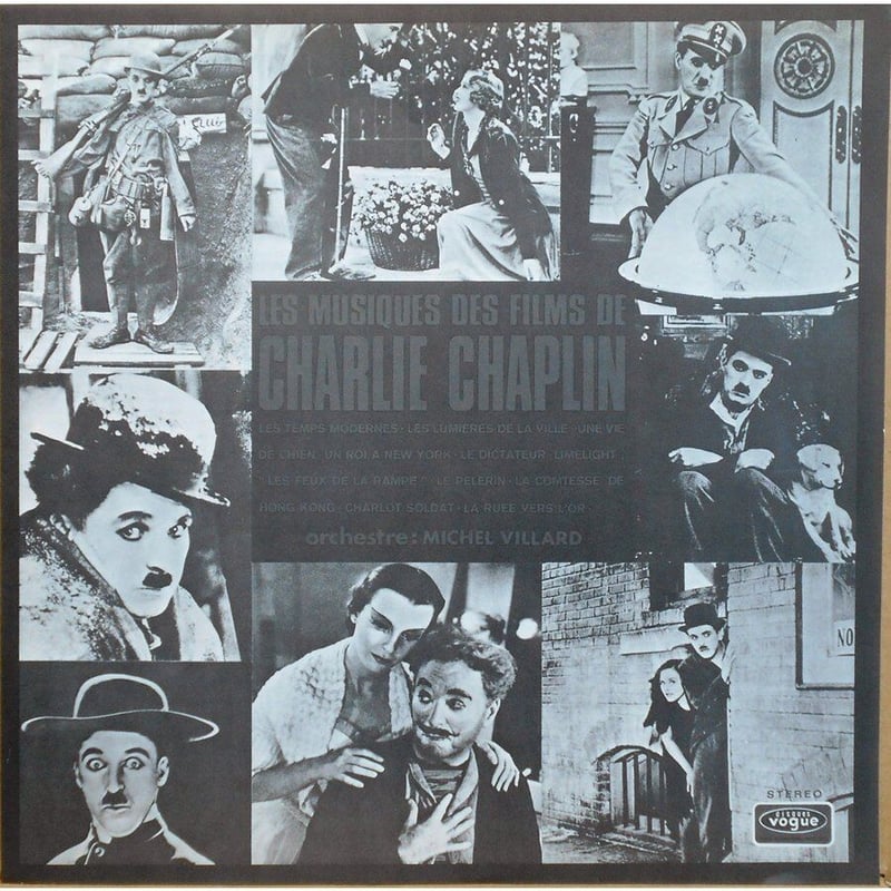 中古LPレコード【「チャップリンの素晴らしい世界」：モダンタイムス