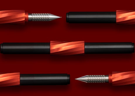 ドリログ 0.5 コレ注目！】まるでドリルのような異色の金属製つけペン