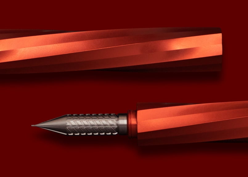 ドリログ 0.5 DRILLOG Titanium Pen nib gradation color（オリジナル チタン