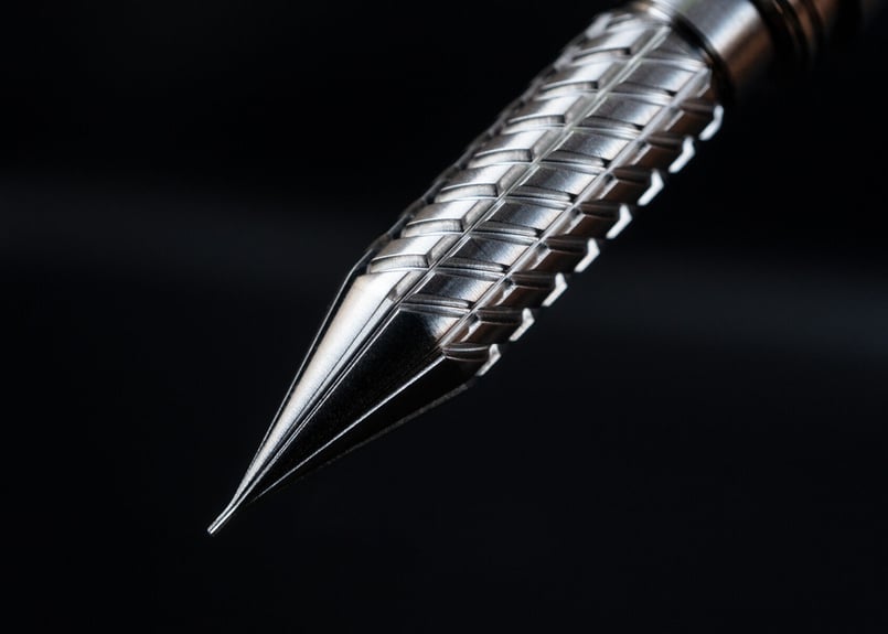 ドリログ DRILLOG プラチナグレー軸+ペン先set