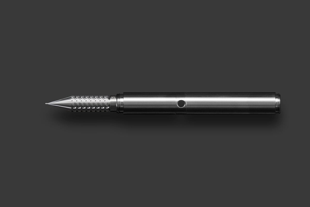 ドリログ DRILLOG プラチナグレー　軸+ペン先set 金属つけペン DRILLOGドリログ クラシカルマテリアルSUS -の商品