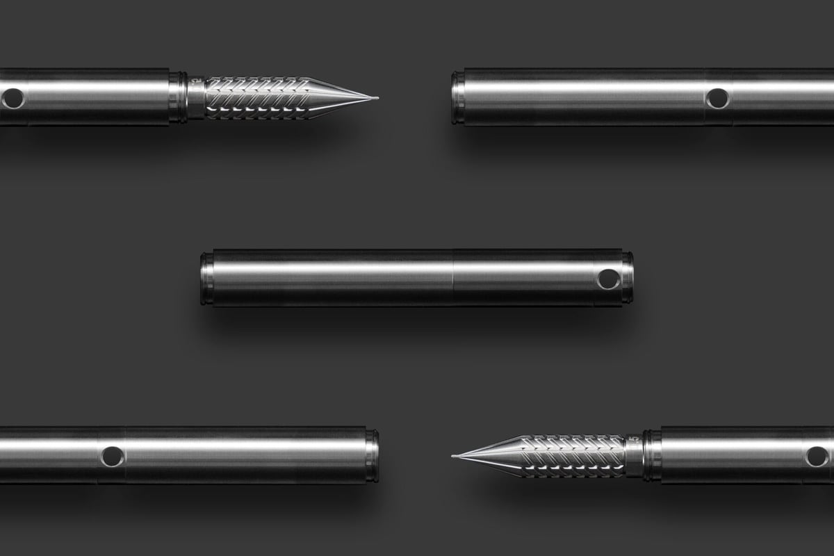 DRILLOG ドリログ　ツインズマテリアルステンレス＋ペン先0.8mm DRILLOG twins material SUS（ツインズ マテリアル ステンレス